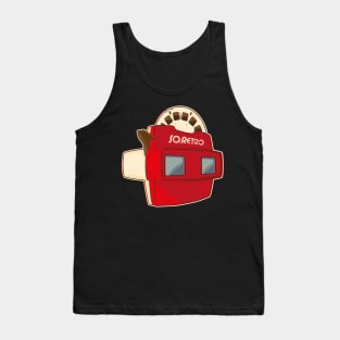 So Retro 80's viewfinder Tank Top